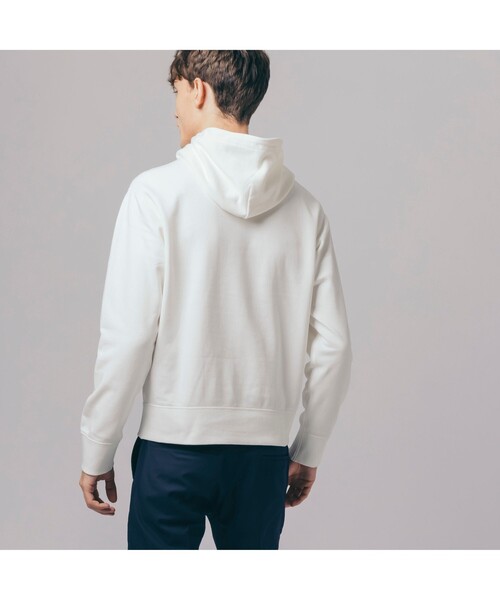 LACOSTE(ラコステ)の「プレミアムスウェットプレーンパーカ(パーカー・メンズ・ブラック/グレー/ネイビー/ホワイト・2/4/6/3/5/8/7)」の12枚目の写真