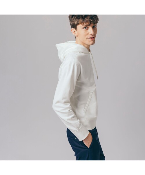 LACOSTE(ラコステ)の「プレミアムスウェットプレーンパーカ(パーカー・メンズ・ブラック/グレー/ネイビー/ホワイト・2/4/6/3/5/8/7)」の13枚目の写真