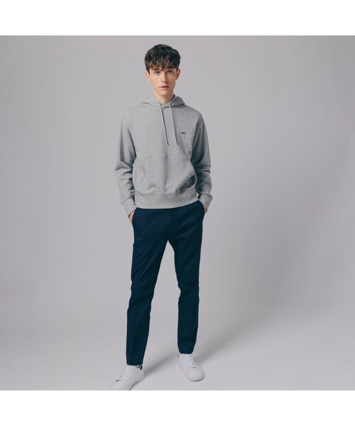 LACOSTE(ラコステ)の「プレミアムスウェットプレーンパーカ(パーカー・メンズ・ブラック/グレー/ネイビー/ホワイト・2/4/6/3/5/8/7)」の21枚目の写真