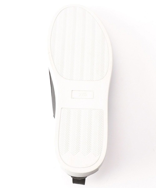 NICOLE CLUB FOR MEN（ニコルクラブフォーメン）の「パネル切替スリッポン（スニーカー・メンズ・ホワイト×ホワイト/ブラック×ブラック/ブラック系/ネイビー系・25.5cm/26.5cm/27.5cm）」の11枚目の写真