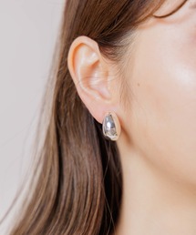 flower | エッグフープイヤリング(イヤリング)