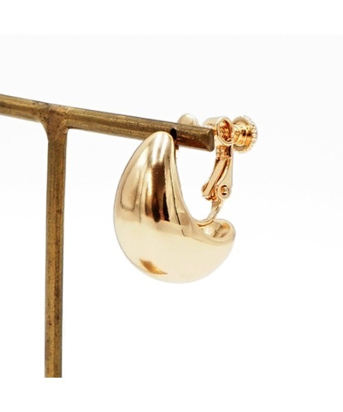 flower（フラワー）の「エッグフープイヤリング（イヤリング・レディース・シルバー/ゴールド・FREE）」の5枚目の写真