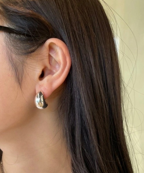 flower（フラワー）の「エッグフープイヤリング（イヤリング・レディース・シルバー/ゴールド・FREE）」の13枚目の写真