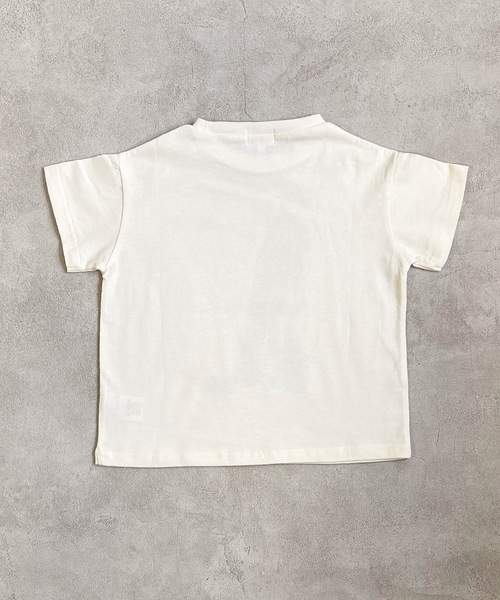 BRANDALISED（ブランダライズド）の「【BRANDALISED×MARKEY’S】プリントＴシャツ／Banksy’s Graffiti（80～150cm）（Tシャツ/カットソー・キッズ・ホワイト/ブラック/オフホワイト/アイボリー/チャコール/キナリ・90/100/110/120/80/130/95/140/150）」の7枚目の写真