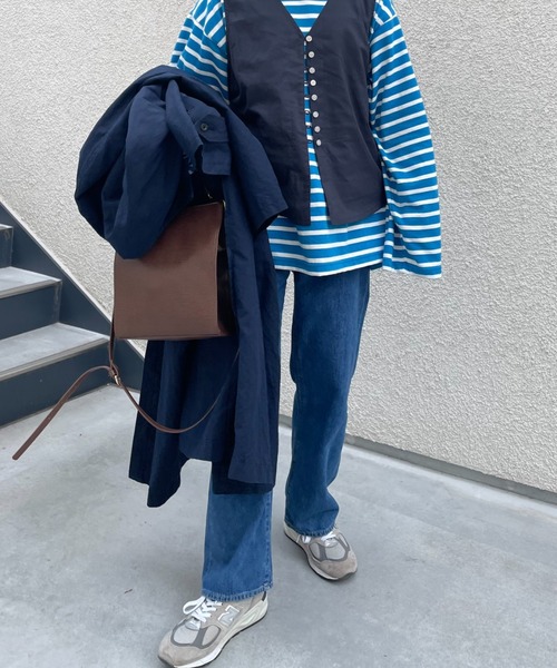 NEUNA(ヌナ)の「【ファッションインフルエンサー__hysaymさん×Neuna】2wayコラボバッグがま口ショルダーハンドバッグ(ショルダーバッグ・レディース・ブラック/ブラウン/ライトグリーン・FREE)」の21枚目の写真