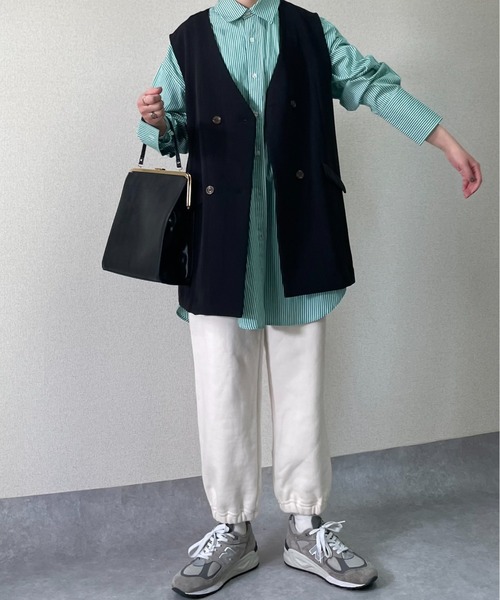 NEUNA(ヌナ)の「【ファッションインフルエンサー__hysaymさん×Neuna】2wayコラボバッグがま口ショルダーハンドバッグ(ショルダーバッグ・レディース・ブラック/ブラウン/ライトグリーン・FREE)」の14枚目の写真