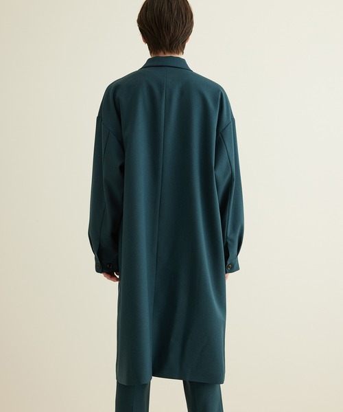 JUNRED(ジュンレッド)の「ウォッシャブルツイルステンカラーコート(ステンカラーコート・メンズ・グレー/ベージュ/グリーン系その他・L/LL/M)」の5枚目の写真