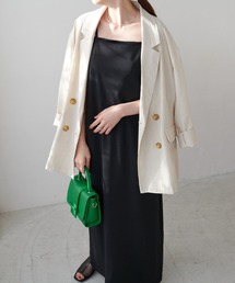 DISCOAT | 麻混テーラードジャケット(テーラードジャケット)