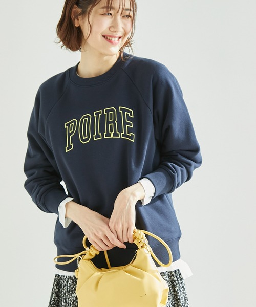 ROPE' PICNIC(ロペピクニック)の「ポワールロゴプルオーバー(スウェット・レディース・ホワイト系その他/ブルー系その他/レッド系その他2・38)」の3枚目の写真