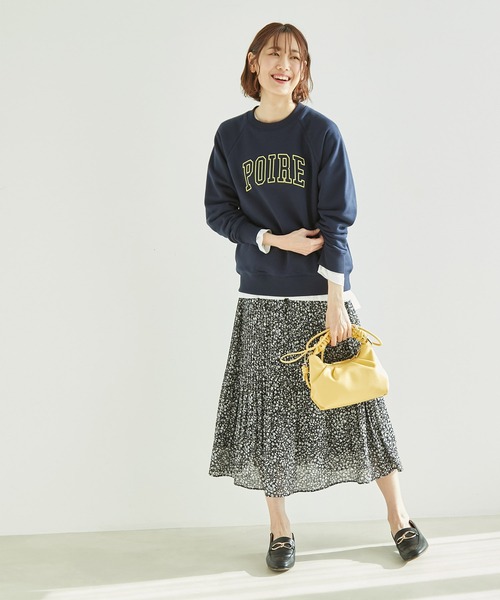ROPE' PICNIC(ロペピクニック)の「ポワールロゴプルオーバー(スウェット・レディース・ホワイト系その他/ブルー系その他/レッド系その他2・38)」の7枚目の写真
