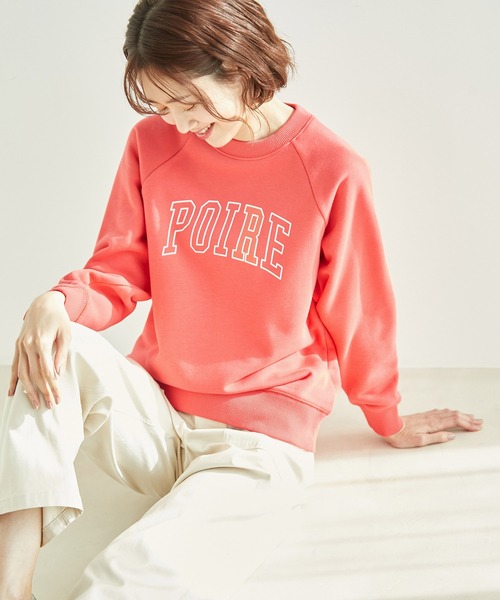 ROPE' PICNIC(ロペピクニック)の「ポワールロゴプルオーバー(スウェット・レディース・ホワイト系その他/ブルー系その他/レッド系その他2・38)」の11枚目の写真