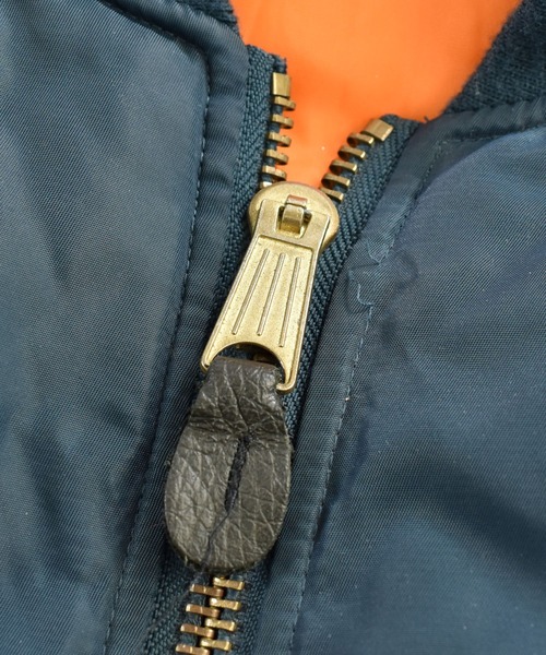 VINTAGE（ヴィンテージ）の「【ヴィンテージ古着】FOX OUTDOOR PRODUCTS MA-1 ミリタリージャケット（MA-1・メンズ・ネイビー・LARGE）」の8枚目の写真