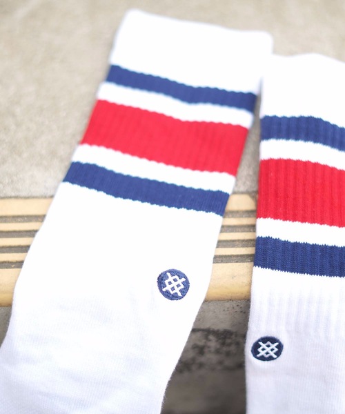 STANCE(スタンス)の「【STANCE/スタンス】BOYD ST ユニセックスワンポイントソックス(ソックス/靴下・メンズ・ブルー・LARGE/SMALL)」の7枚目の写真