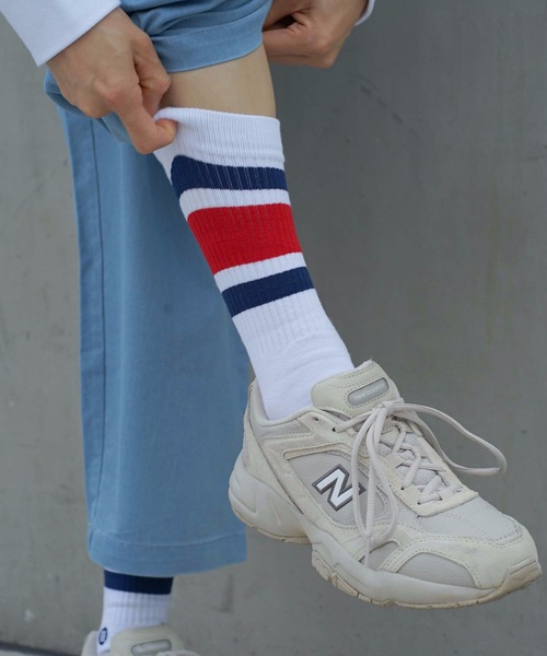 STANCE(スタンス)の「【STANCE/スタンス】BOYD ST ユニセックスワンポイントソックス(ソックス/靴下・メンズ・ブルー・LARGE/SMALL)」の5枚目の写真