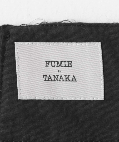 FUMIE TANAKA(フミエタナカ)の「FUMIE=TANAKA feather skirt(スカート・レディース・ブラック・2)」の3枚目の写真