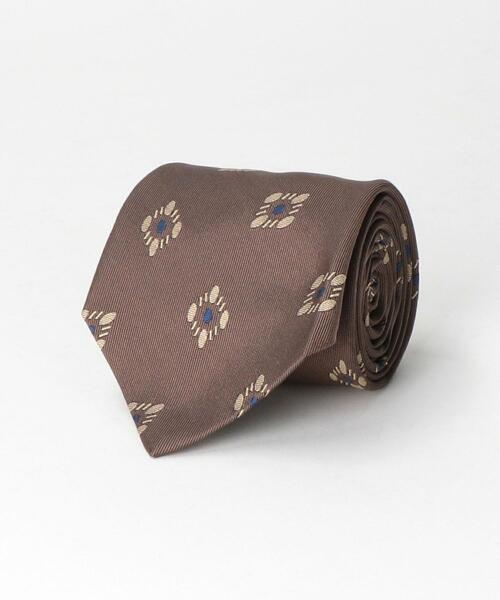 STEPHEN WALTERS（スティーブンウォルターズ）の「GLR Stephen Walters 8.0cm 小紋 ネクタイ（ネクタイ・メンズ・ブラック/ベージュ/ロイヤルブルー・FREE）」の2枚目の写真