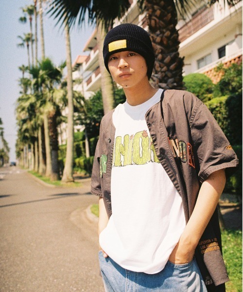 UNION（UNION TOKYO）（ユニオン）の「UNION ORIGINAL CLASSIC RIBBED CUFF BEANIE ビーニー ニット帽 ユニオン（ニットキャップ/ビーニー・メンズ・ブラック・FREE）」の18枚目の写真