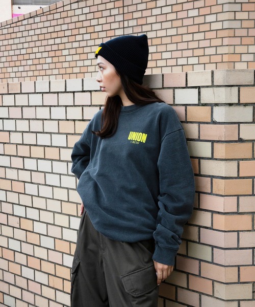 UNION（UNION TOKYO）（ユニオン）の「UNION ORIGINAL CLASSIC RIBBED CUFF BEANIE ビーニー ニット帽 ユニオン（ニットキャップ/ビーニー・メンズ・ブラック・FREE）」の15枚目の写真