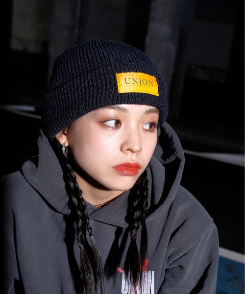 UNION ORIGINAL CLASSIC RIBBED CUFF BEANIE ビーニー ニット帽