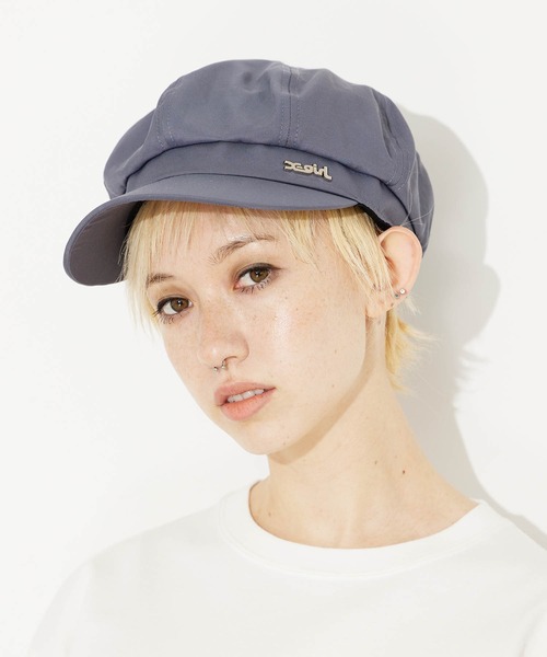 X-girl（エックスガール）の「CASQUETTE（キャスケット・レディース・ブラック/ベージュ/ネイビー・ONE SIZE）」の3枚目の写真