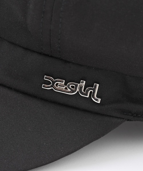 X-girl（エックスガール）の「CASQUETTE（キャスケット・レディース・ブラック/ベージュ/ネイビー・ONE SIZE）」の8枚目の写真