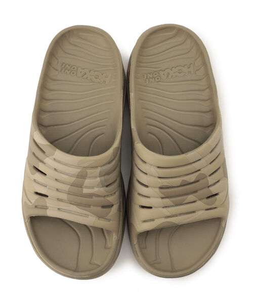 HOKA（ホカ）の「HOKA ONE ONE / ホカ オネオネ　ORA RECOVERY SLIDE オラリカバリースライド　サンダル（サンダル・メンズ・ブラック/タン・8/10/9）」の19枚目の写真