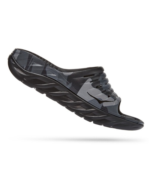 HOKA（ホカ）の「HOKA ONE ONE / ホカ オネオネ　ORA RECOVERY SLIDE オラリカバリースライド　サンダル（サンダル・メンズ・ブラック/タン・8/10/9）」の12枚目の写真
