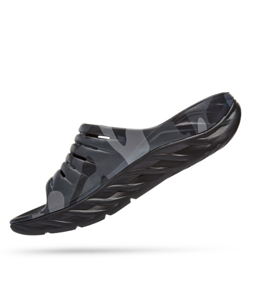 HOKA（ホカ）の「HOKA ONE ONE / ホカ オネオネ　ORA RECOVERY SLIDE オラリカバリースライド　サンダル（サンダル・メンズ・ブラック/タン・8/10/9）」の9枚目の写真