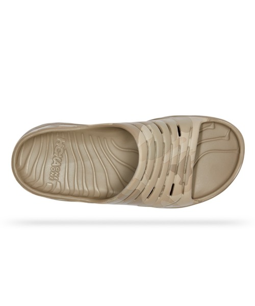 HOKA（ホカ）の「HOKA ONE ONE / ホカ オネオネ　ORA RECOVERY SLIDE オラリカバリースライド　サンダル（サンダル・メンズ・ブラック/タン・8/10/9）」の10枚目の写真