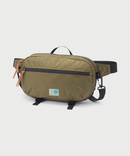 karrimor（カリマー）の「VT hip bag R（ショルダーバッグ・メンズ・ライトブルー/ブラック/ライトオリーブ/マルチ/ベージュ系・ONESIZE）」の4枚目の写真