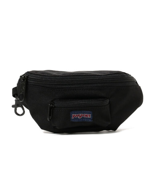 BEAMS BOY(ビームスボーイ)の「JANSPORT / Mini Waistpack Black Pouch(ボディバッグ/ウエストポーチ・レディース・ブラック・ONE SIZE)」の1枚目の写真