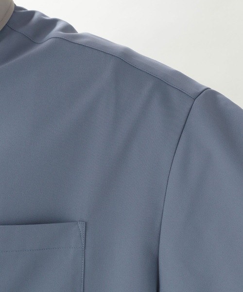 RAGEBLUE（レイジブルー）の「ラグイージー/クレリックシャツ/265040（シャツ/ブラウス・メンズ・オフホワイト/ライトブルー・SMALL/MEDIUM/LARGE）」の12枚目の写真