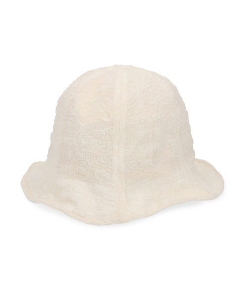 ROPE' PICNIC(ロペピクニック)の「リンクルチェックチューリップハット(ハット・レディース・ブラック/キナリ・FREE)」の11枚目の写真