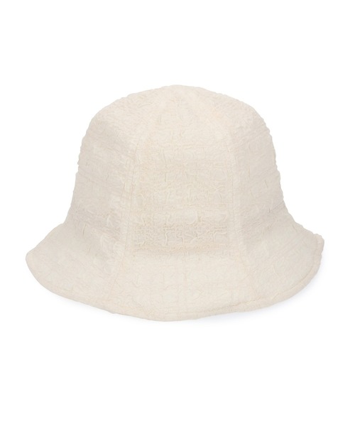 ROPE' PICNIC(ロペピクニック)の「リンクルチェックチューリップハット(ハット・レディース・ブラック/キナリ・FREE)」の10枚目の写真