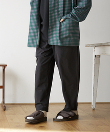 COOLMAX PE/TRO 4WAY 1TUCK ワイドイージーパンツ