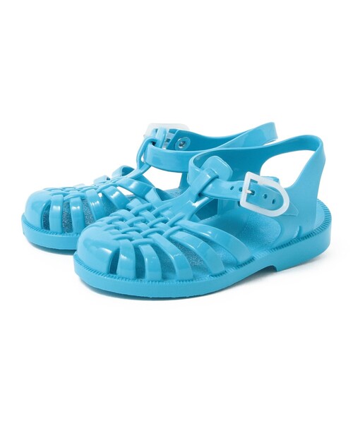 B:MING by BEAMS（ビーミングバイビームス）の「meduse / PVC サンダル（13cm～17cm）（サンダル・キッズ・レッド系その他7/ピンク/ケリー/ロイヤルブルー/オレンジ系その他4/オリーブ・22(13.7㎝)/24(15.0㎝)/26(16.3㎝)/27(17.0㎝)/23(14.4㎝)/25(15.6㎝)）」の4枚目の写真