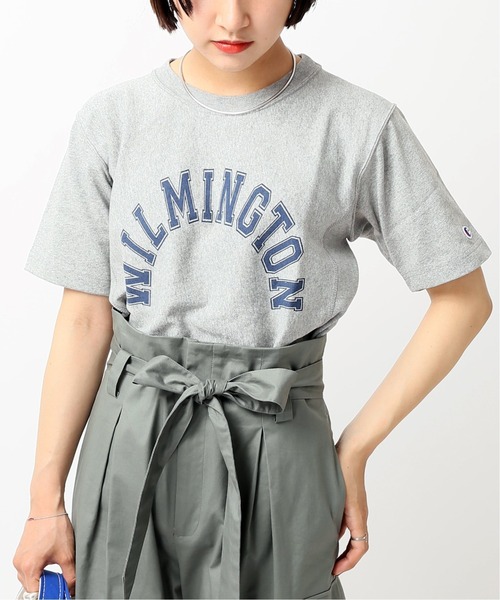 Champion(チャンピオン)の「【CHAMPION / チャンピオン】 REVERSE WEAVE SHORT SLEEVE Tシャツ2(Tシャツ/カットソー・メンズ・チャコールグレー/ブラック/グレー・MEDIUM/LARGE)」の1枚目の写真