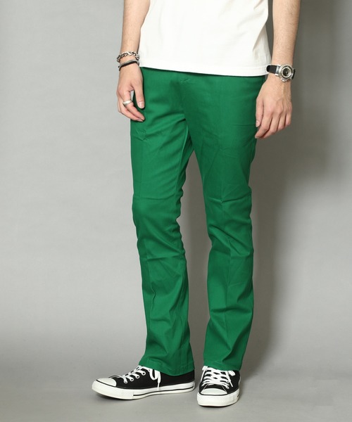 CERCA（チェルカ）の「KI/カラーフレアパンツ（デニムパンツ・メンズ・ライトブルー/ブラック/イエロー/グリーン・SMALL/LARGE/MEDIUM）」の3枚目の写真