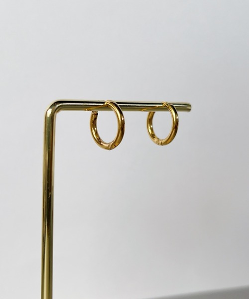 iso（イソ）の「【ステンレス】シンプルフープ ピアス（ピアス（両耳用）・レディース・ピンク/シルバー/ゴールド・FREE）」の17枚目の写真