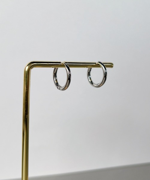 iso（イソ）の「【ステンレス】シンプルフープ ピアス（ピアス（両耳用）・レディース・ピンク/シルバー/ゴールド・FREE）」の22枚目の写真