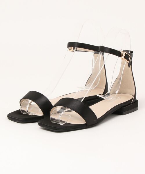 Te chichi（テチチ）の「ストラップフラットサンダル（サンダル・レディース・グリーン/グレー/ブラック・37/38）」の2枚目の写真