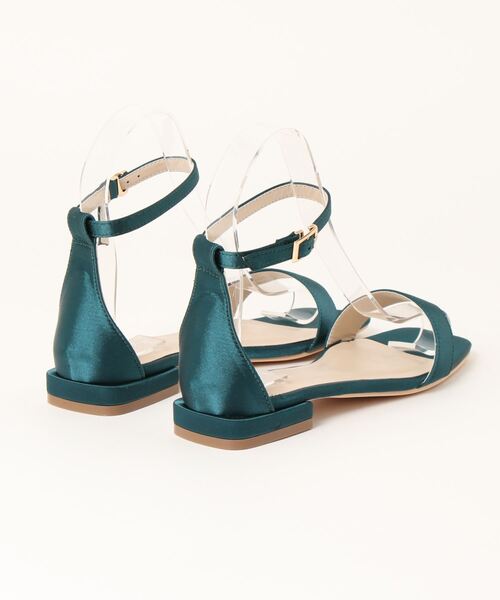 Te chichi（テチチ）の「ストラップフラットサンダル（サンダル・レディース・グリーン/グレー/ブラック・37/38）」の4枚目の写真