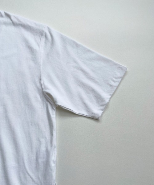 JUGLANS(ユグランス)の「☆ カジュアルな着こなし。英字ロゴプリントTee T2412(Tシャツ/カットソー・レディース・ホワイト/パープル/スミクロ・FREE)」の19枚目の写真