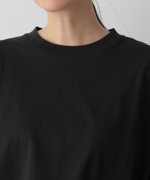 LOWRYS FARM（ローリーズファーム）の「ワイドＴシャツカットソー　294617（Tシャツ/カットソー・レディース・ホワイト/ブルー/ブラウン/ブラック・FREE）」の22枚目の写真