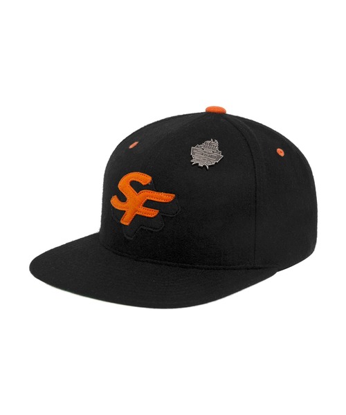 HUF(ハフ)の「HUF HOME BASE 6 PANEL / HUF キャップ 帽子(キャップ・メンズ・ブラック/ブルー/ネイビー・O/S)」の5枚目の写真