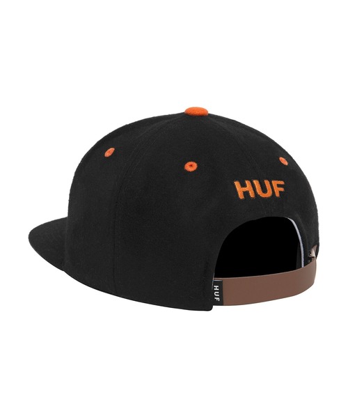 HUF(ハフ)の「HUF HOME BASE 6 PANEL / HUF キャップ 帽子(キャップ・メンズ・ブラック/ブルー/ネイビー・O/S)」の8枚目の写真