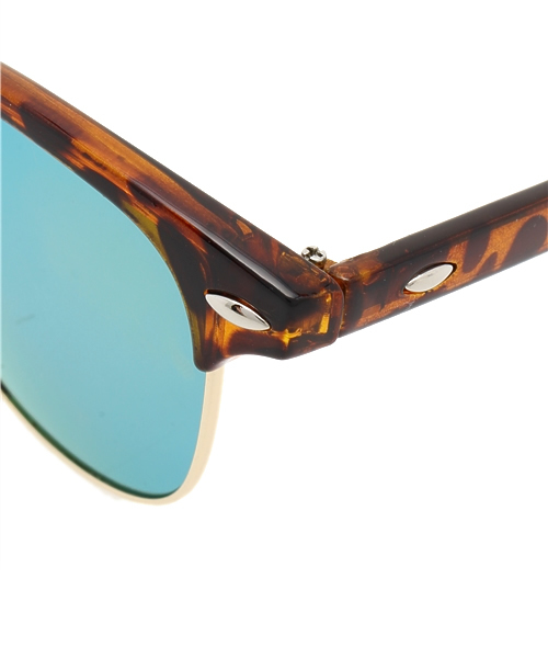 WEGO（ウィゴー）の「WEGO/サーモントミラーサングラス（サングラス・メンズ・ブラック/ブラック系その他/ブラウン系その他・FREE）」の12枚目の写真