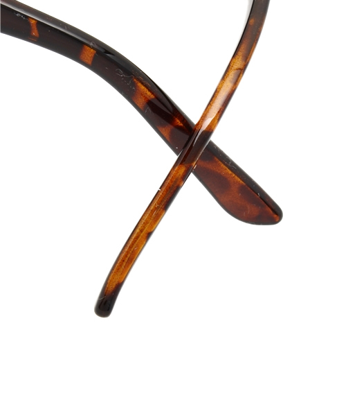 WEGO（ウィゴー）の「WEGO/サーモントミラーサングラス（サングラス・メンズ・ブラック/ブラック系その他/ブラウン系その他・FREE）」の6枚目の写真