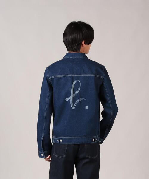 agnes b.(アニエスベー)の「KB75 BLOUSON ブルゾン(デニムジャケット・メンズ・ブルー系その他・SMALL/MEDIUM/LARGE/X-LARGE)」の4枚目の写真