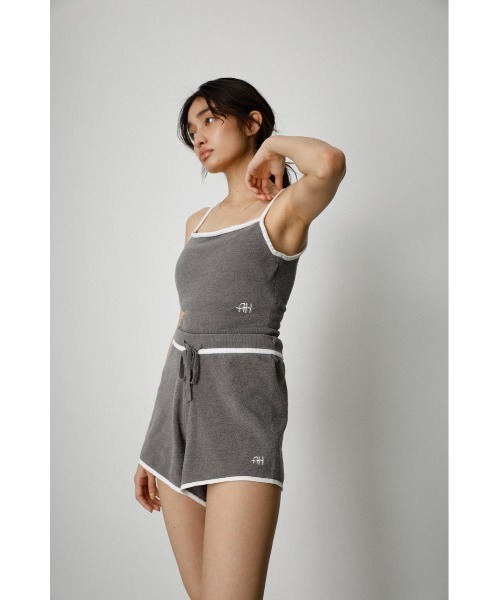 AZUL by moussy(アズールバイマウジー)の「A/H WHIP NIGHT KNIT BRA TOP(チューブトップ・レディース・グレー・SMALL)」の12枚目の写真